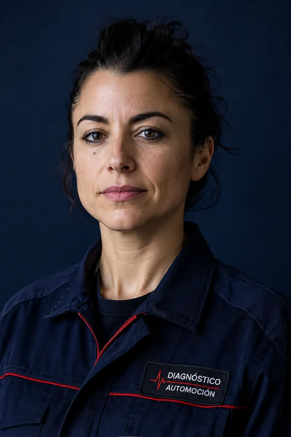 Retrato de Marta Llópez, técnica de diagnosis